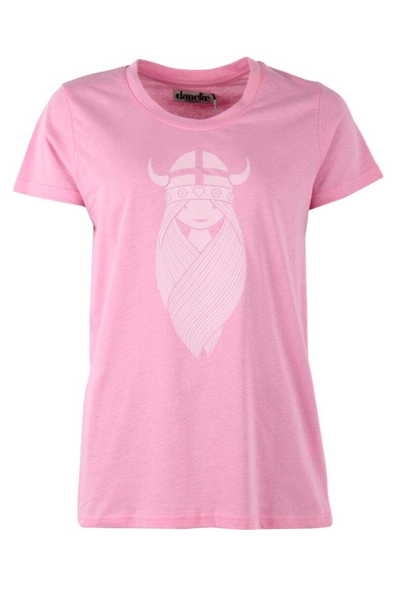 Danebasic ladies SS T Warm Rose FREJA
