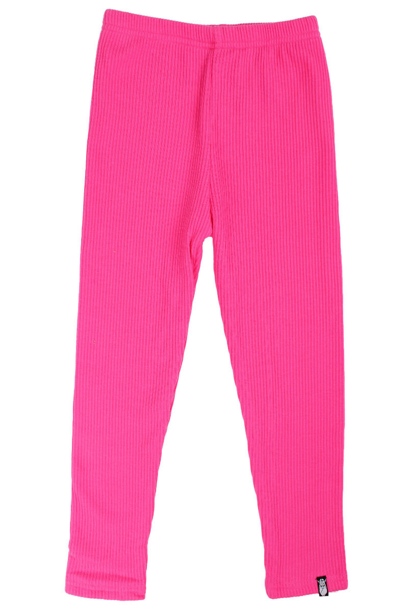 ESS - Danewarm Fleece Leggings Pink Rust