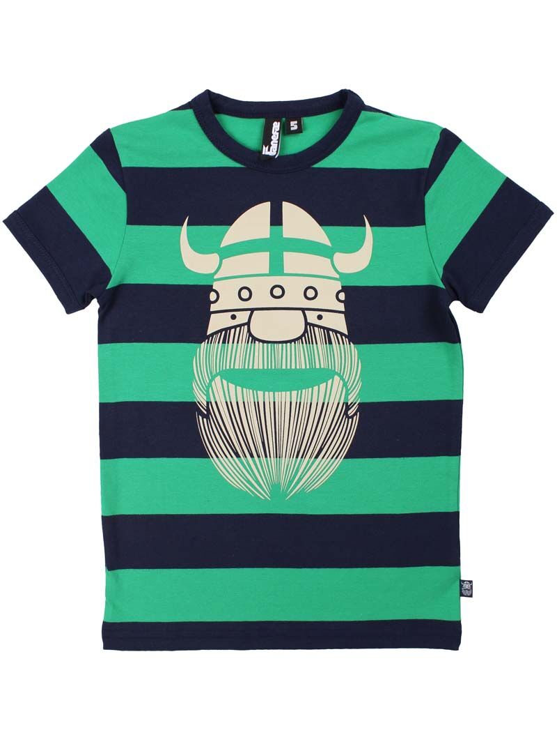 Danerainbow Ringer Dark Navy/Green ERIK