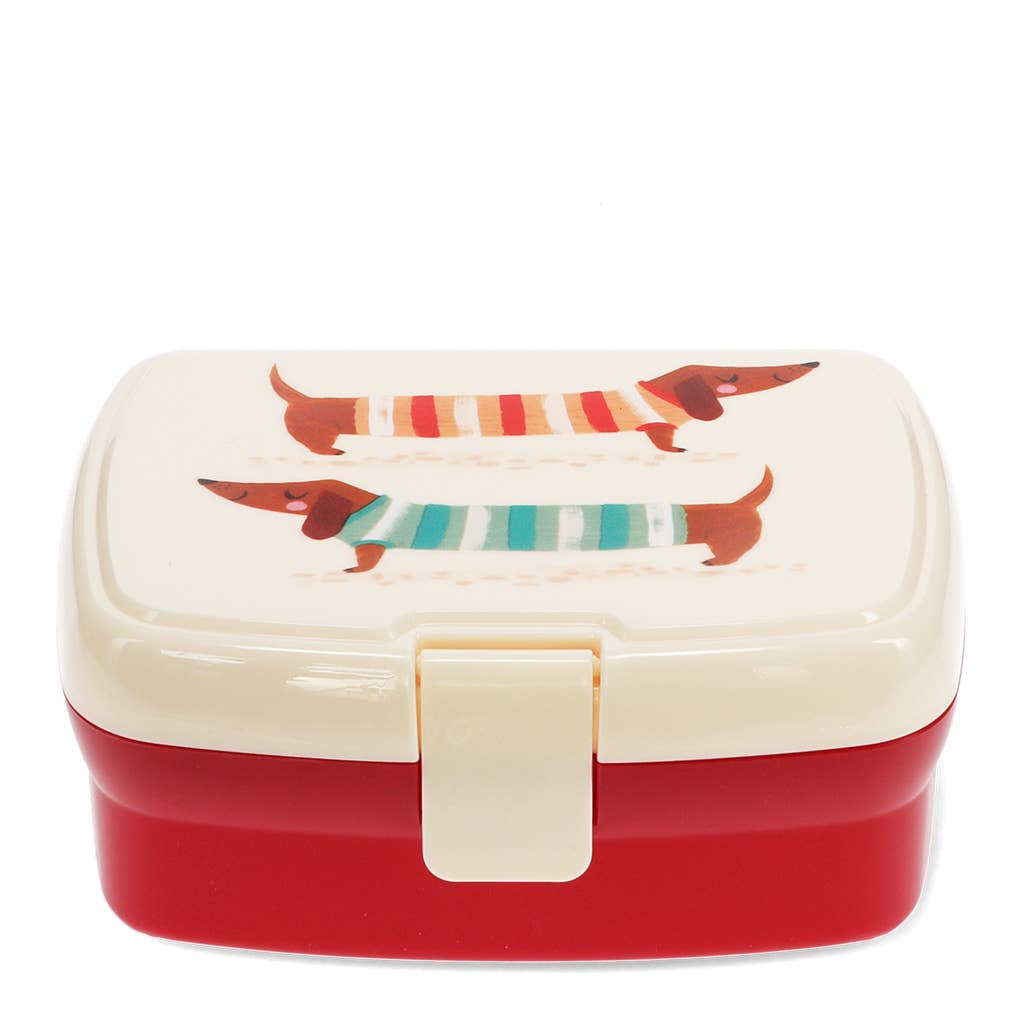 Rex Lunch box with tray Sausage Dog