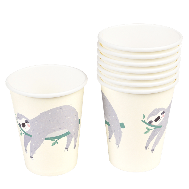 RL Paper Cups Sydney the sloth