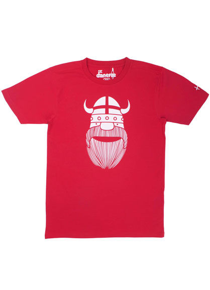 Herre t-shirt med viking til mænd