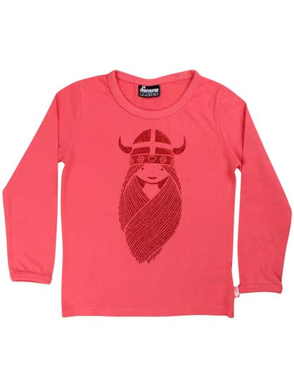 Bane bluse med viking pige