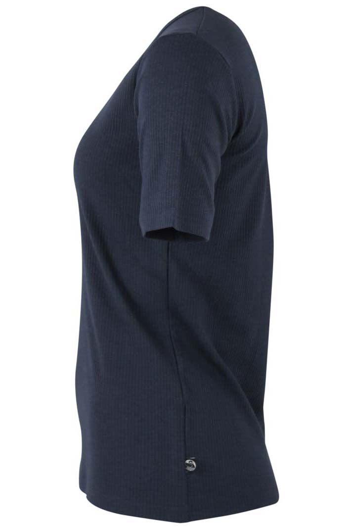 Lækker navyblå t-shirt til kvinder