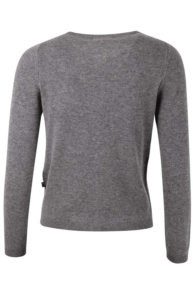 ESS - Forget me not Merino Cardigan Heather Grey