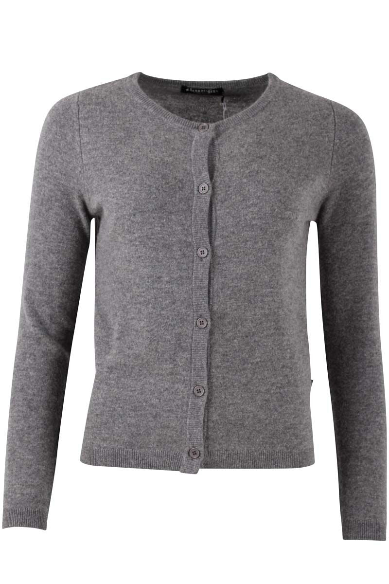 ESS - Forget me not Merino Cardigan Heather Grey