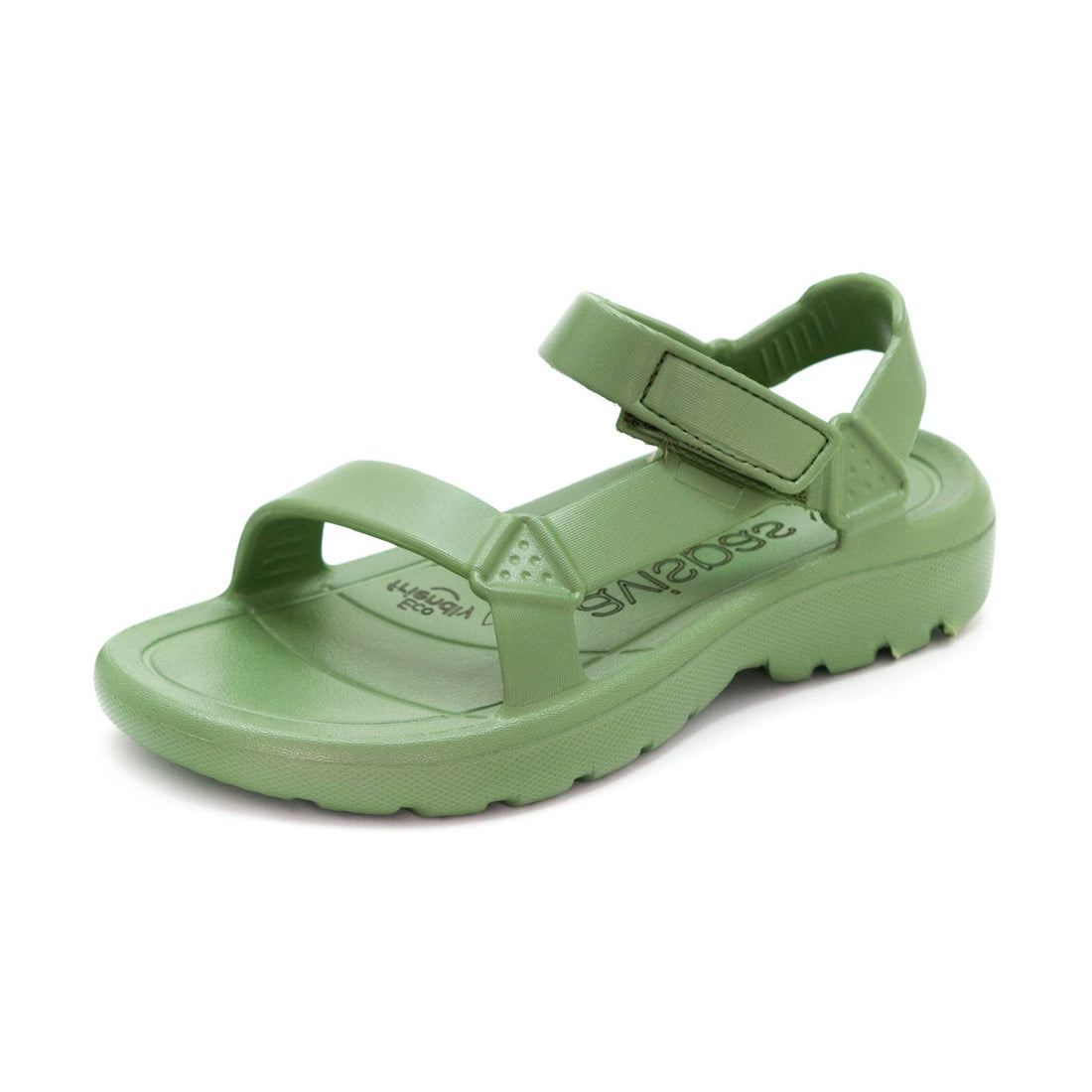 Calzame - Maui Flat Sandal Kaki