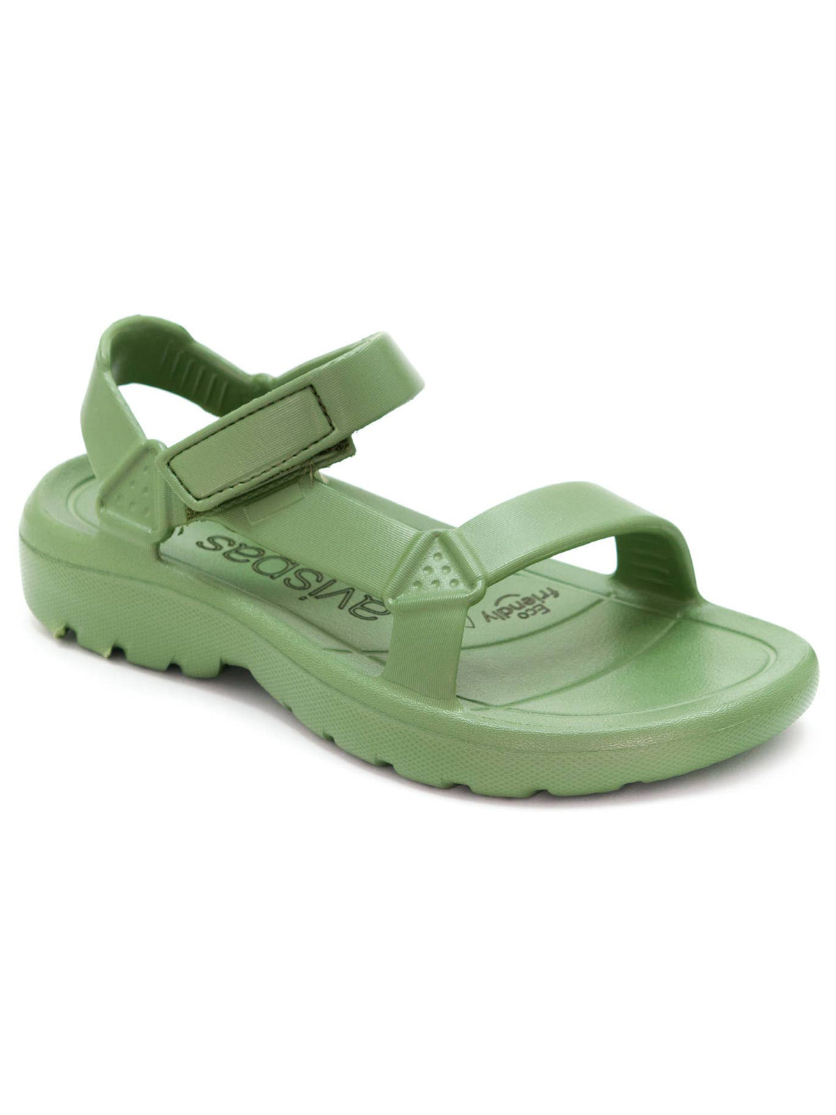 Calzame - Maui Flat Sandal Kaki