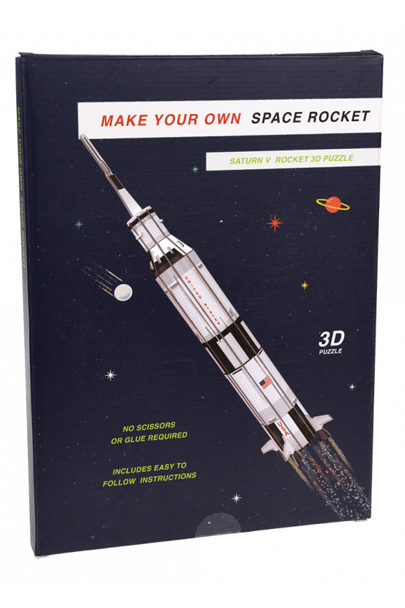 RL 3D Puzzle Space Rocket