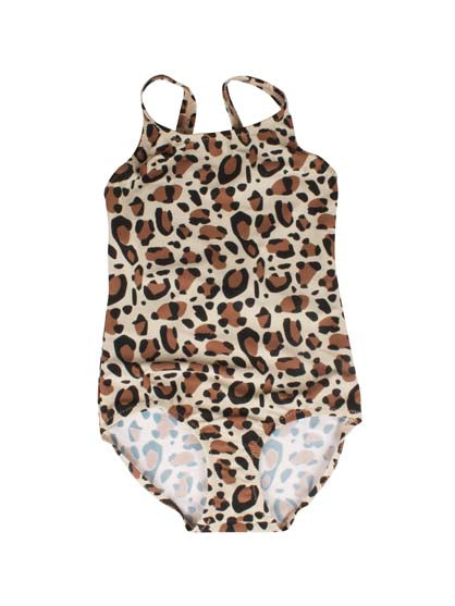 Dyrstarfish Suit Beige Leopard