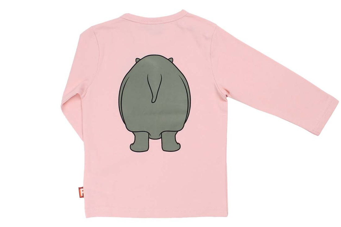 Dyrcritter Baby T Powder Peach HIPPO DIN VEN