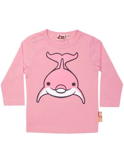 Dyrcritter Baby T Oh Dear Pink DELFIN