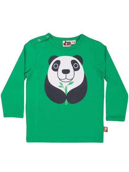 Dyrcritter Baby T Green PANDABAMBUS