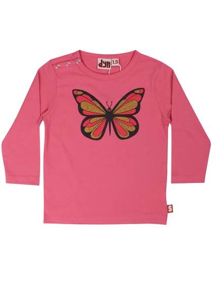 Dyrcritter Baby T Winter Pink SOMMERFUGL