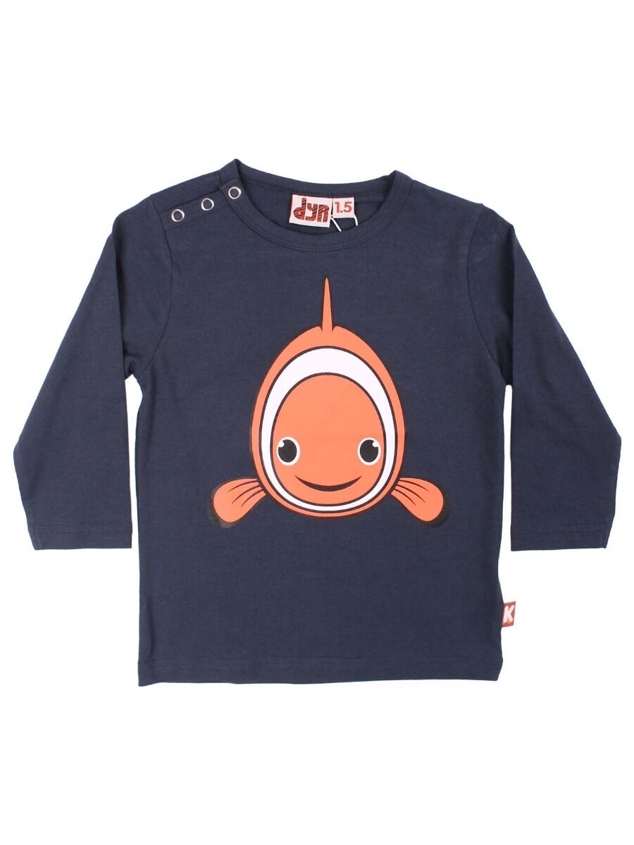Dyrcritter Baby T Dk Navy KLOVNEFISK