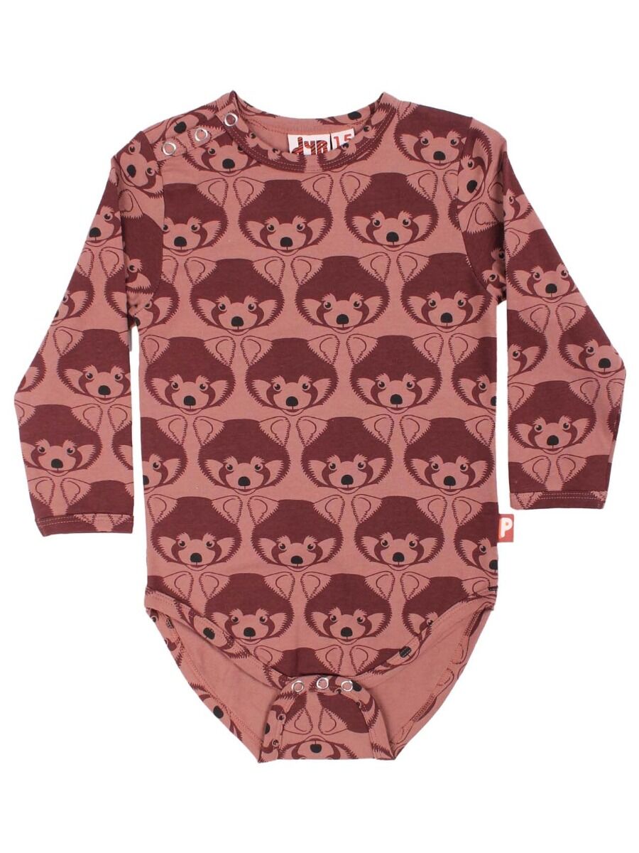 Dyrquack Suit Red Wine ROED PANDA AOP