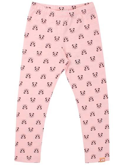 Dyrcheetah Leggings Delicate Peach AOP PANDA