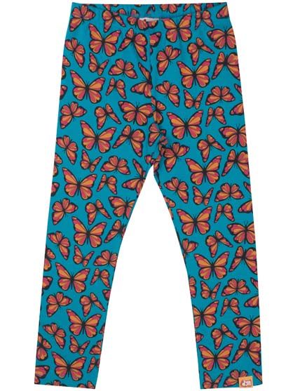 Dyrcheetah Leggings Turquoise Flutter