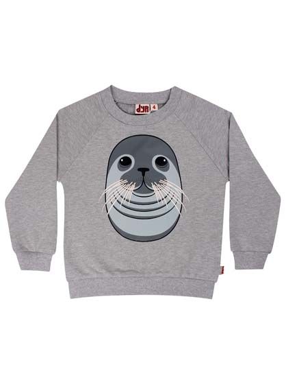 Sweater til Børn med Sæl