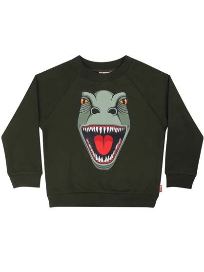 Sweater til børn med T-REX dinosaurus