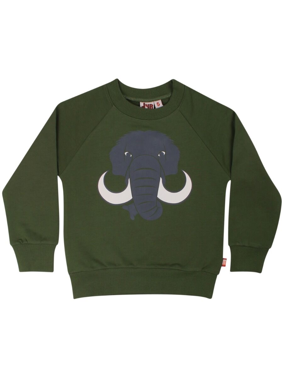Sweater med Mammut til Børn