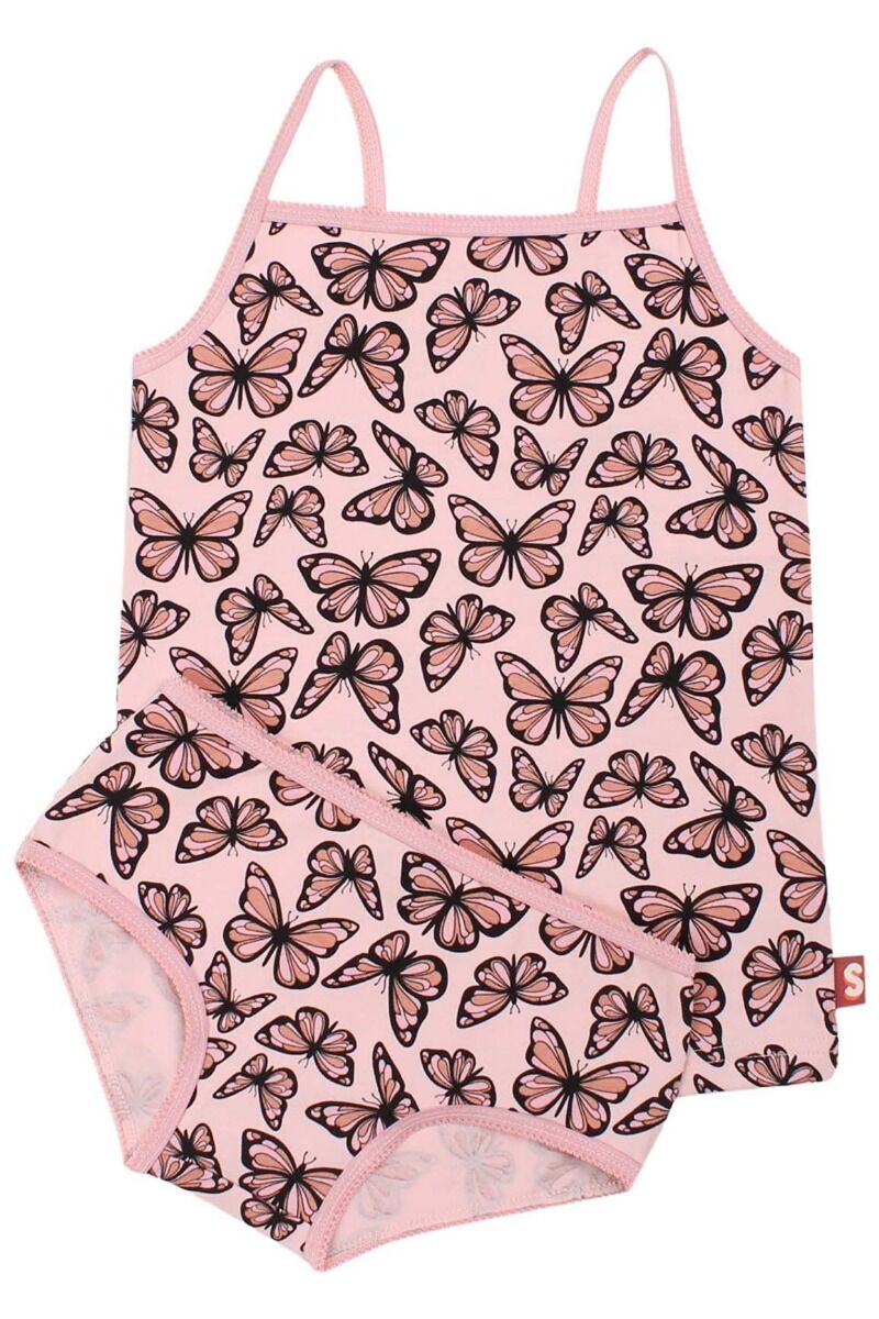 Dyrnest Undie Set Powder Peach FLUTTER