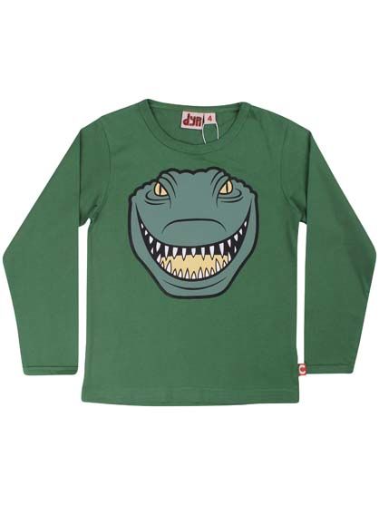 Bluse til børn med krokodille