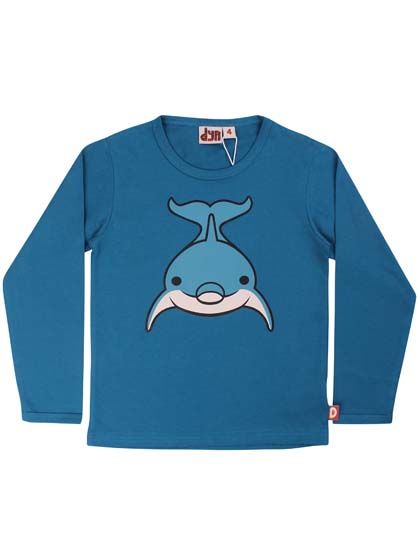 Bluse til Børn med Delfin