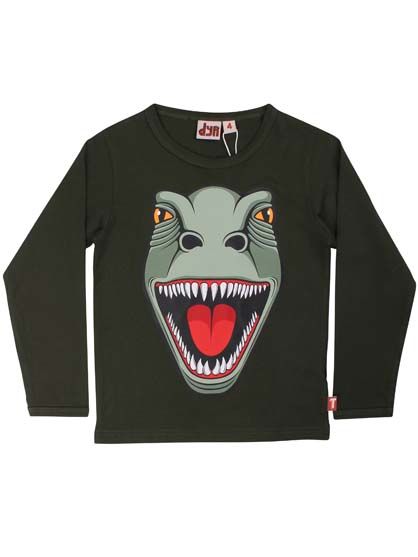 Bluse til Børn med T-rex dinosaurus
