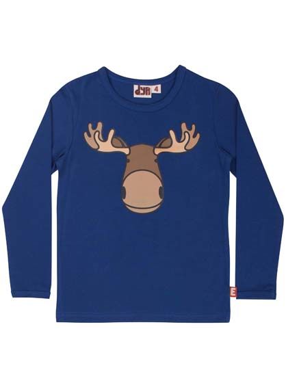 Bluse med elg