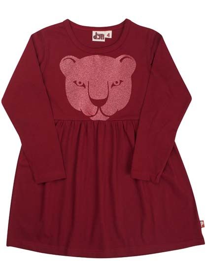 Gooseling Dress Deep Red PANTHER