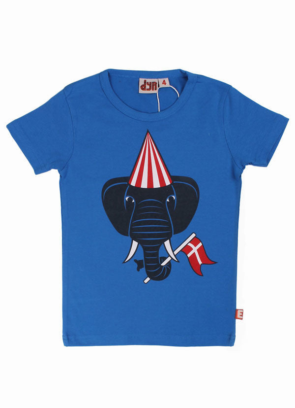 Dyrgrowl T  Regal Blue HURRA ELEFANT