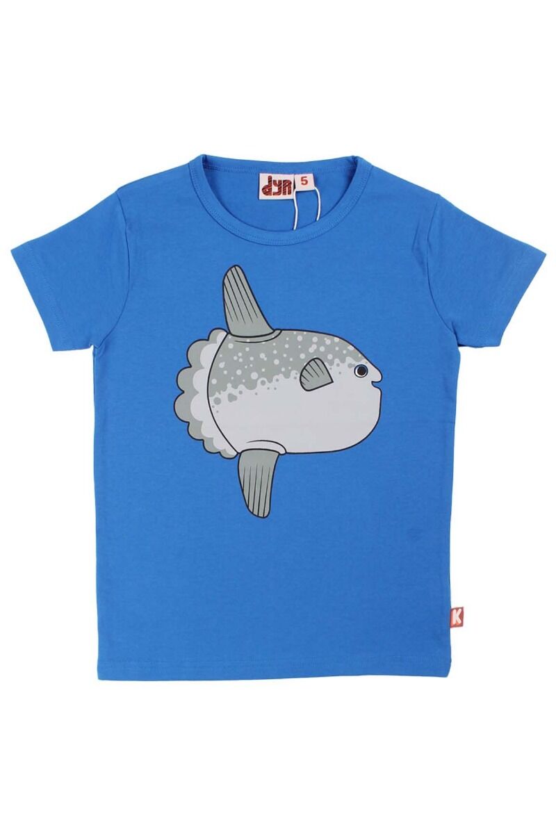 T-shirt til børn med klump fisk