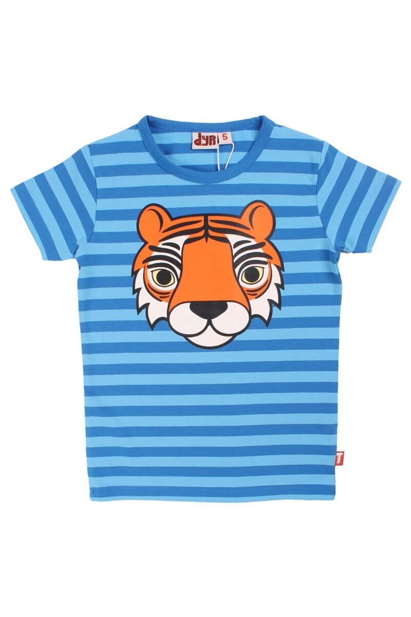 T-shirt til børn med tiger