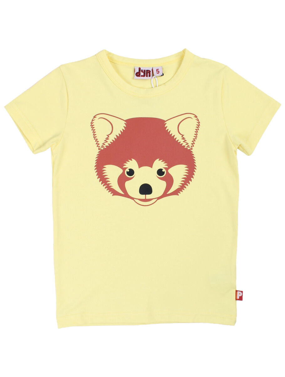 T-shirt til børn med rød panda