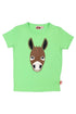 Børne t-shirt med æsel