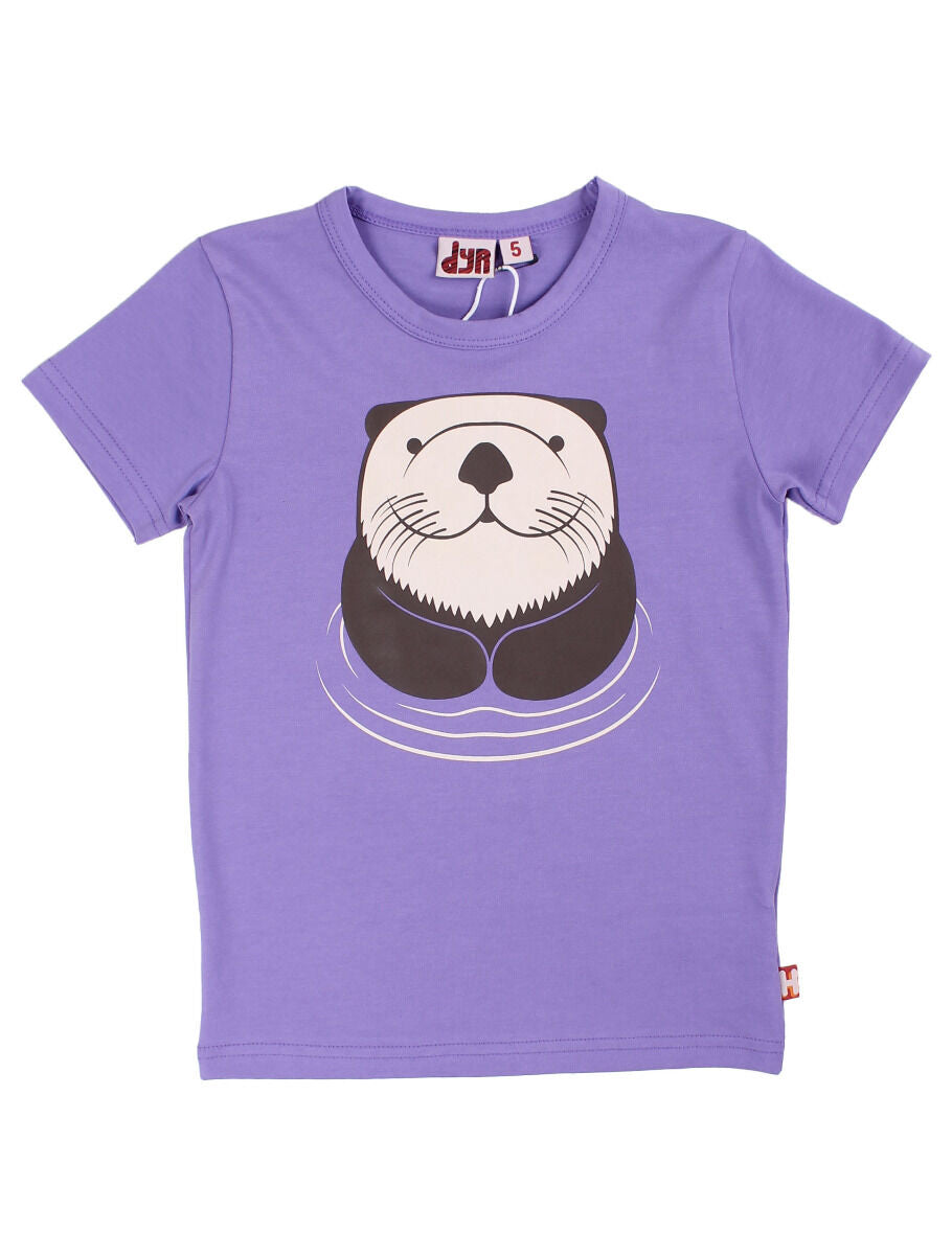 Tshirt til børn med odder