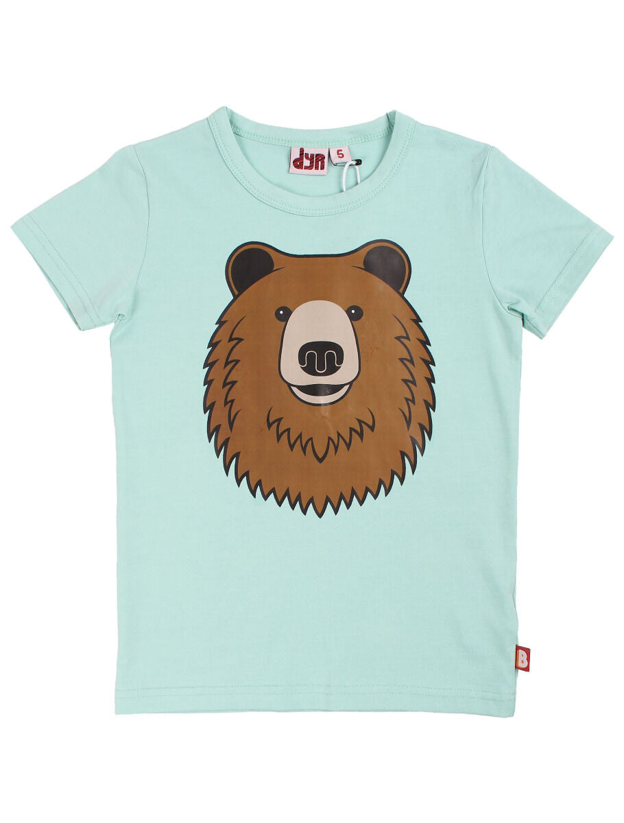 T-shirt til børn med Brun Bjørn