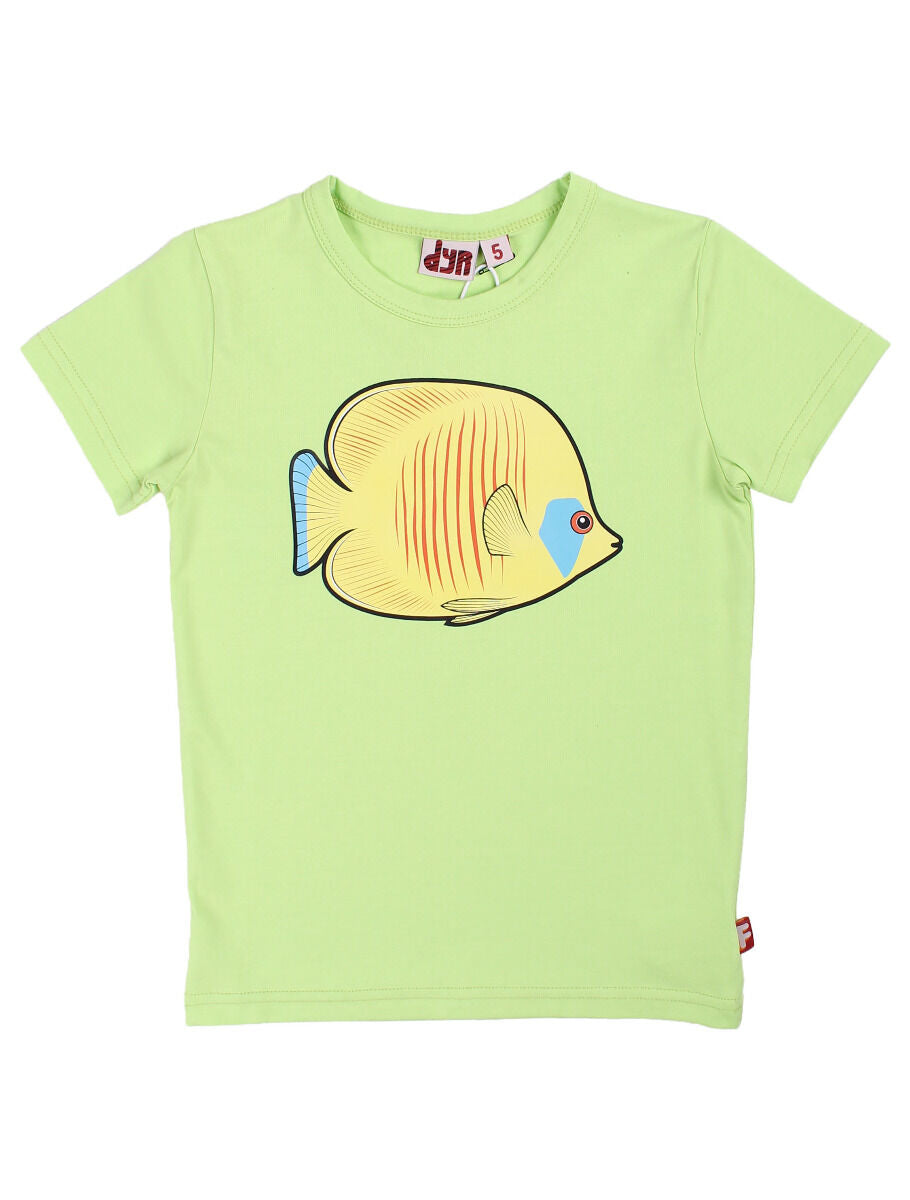 T-shirt til børn med fisk