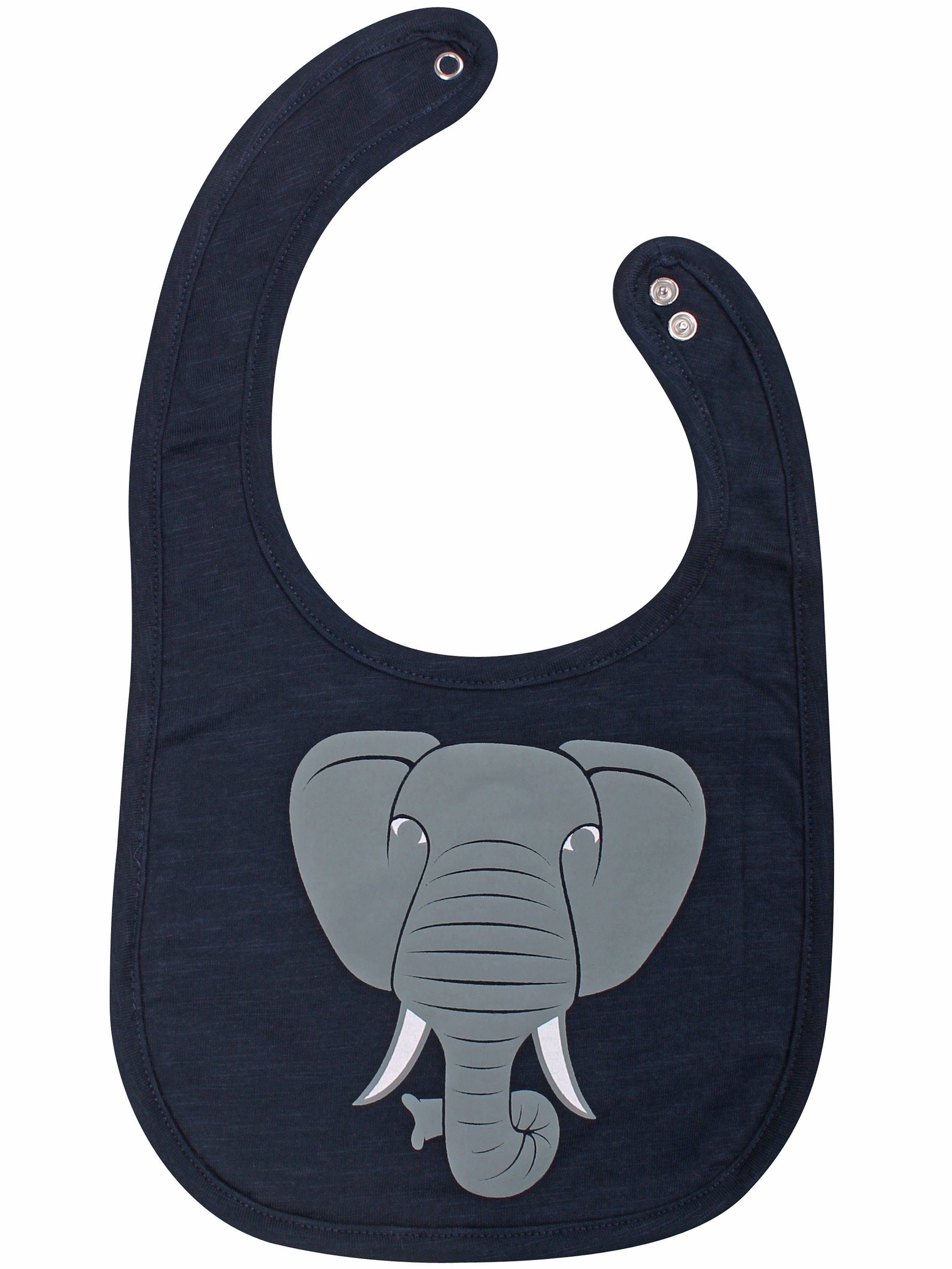 Dyrmunchie Bib Dk Navy ELEFANT