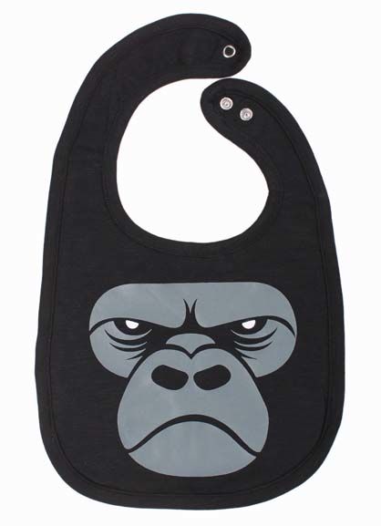 Dyrmunchie Bib Black GORILLA