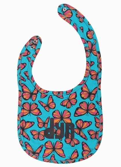 Dyrmunchie Bib Turquoise Flutter