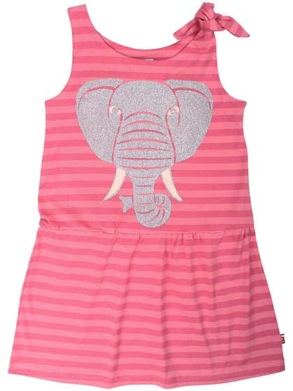 Dyrbotswana Dress Dark Rose/Rosie ELEFANT