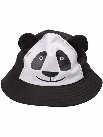 Panda Bucket Hat Black/white