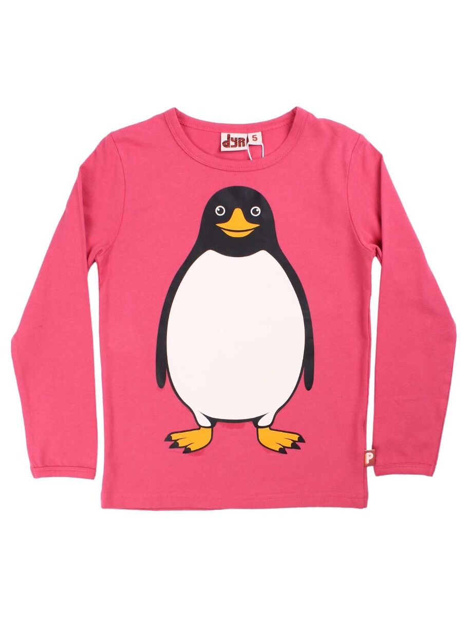 Bluse med Pingvin