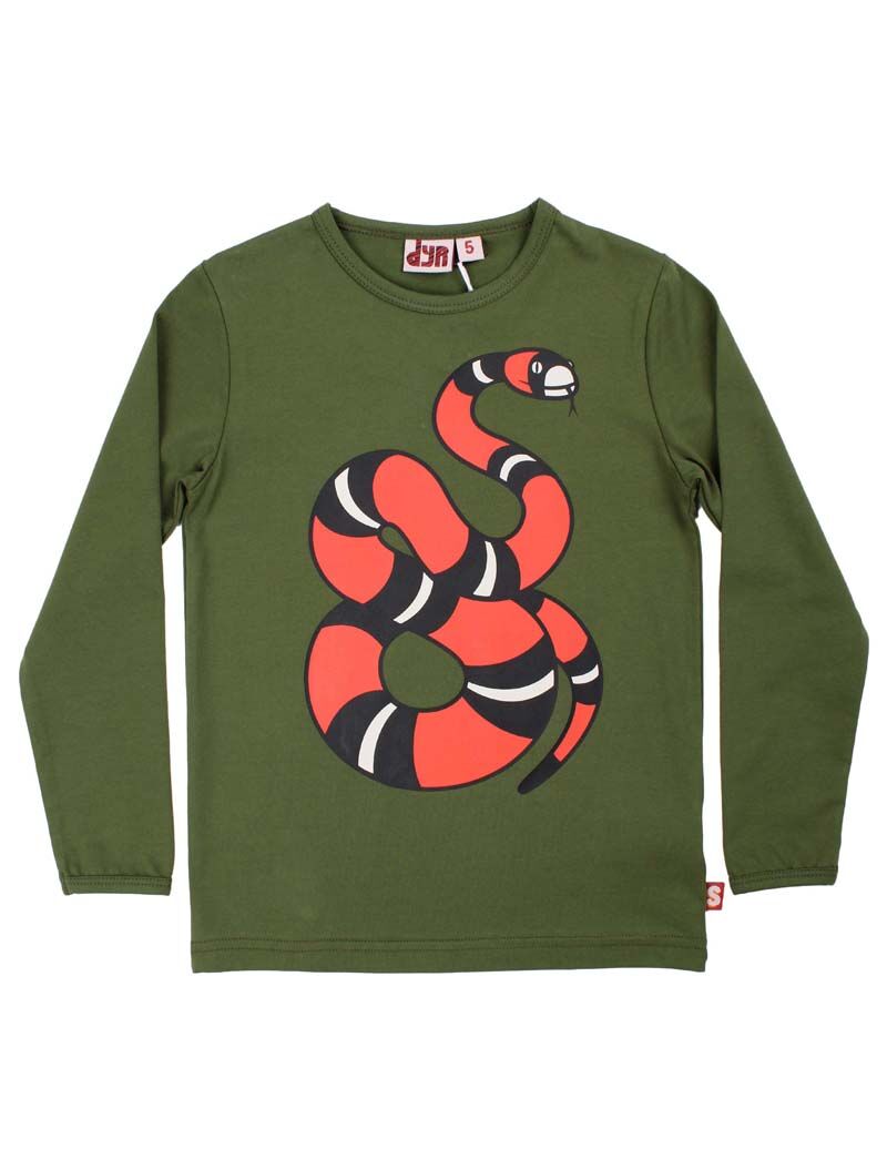 Bluse til Børn med Slange