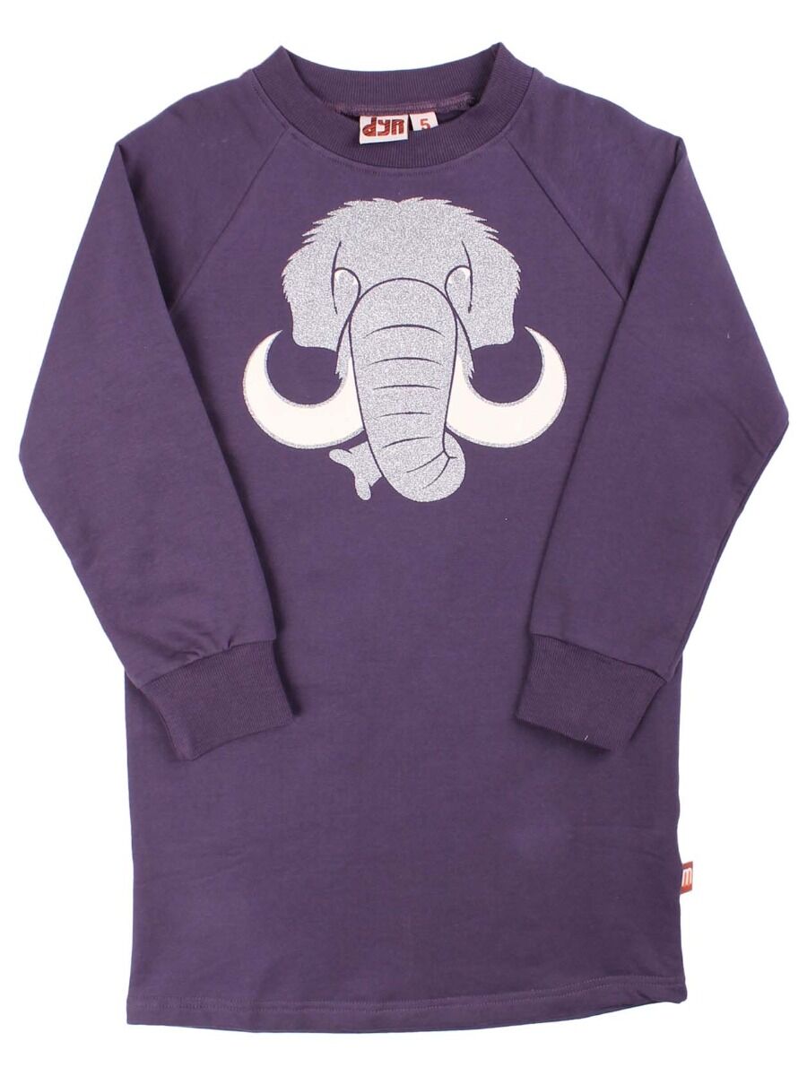 Dyrfurry Sweat Dress Black Mauve MAMMUT