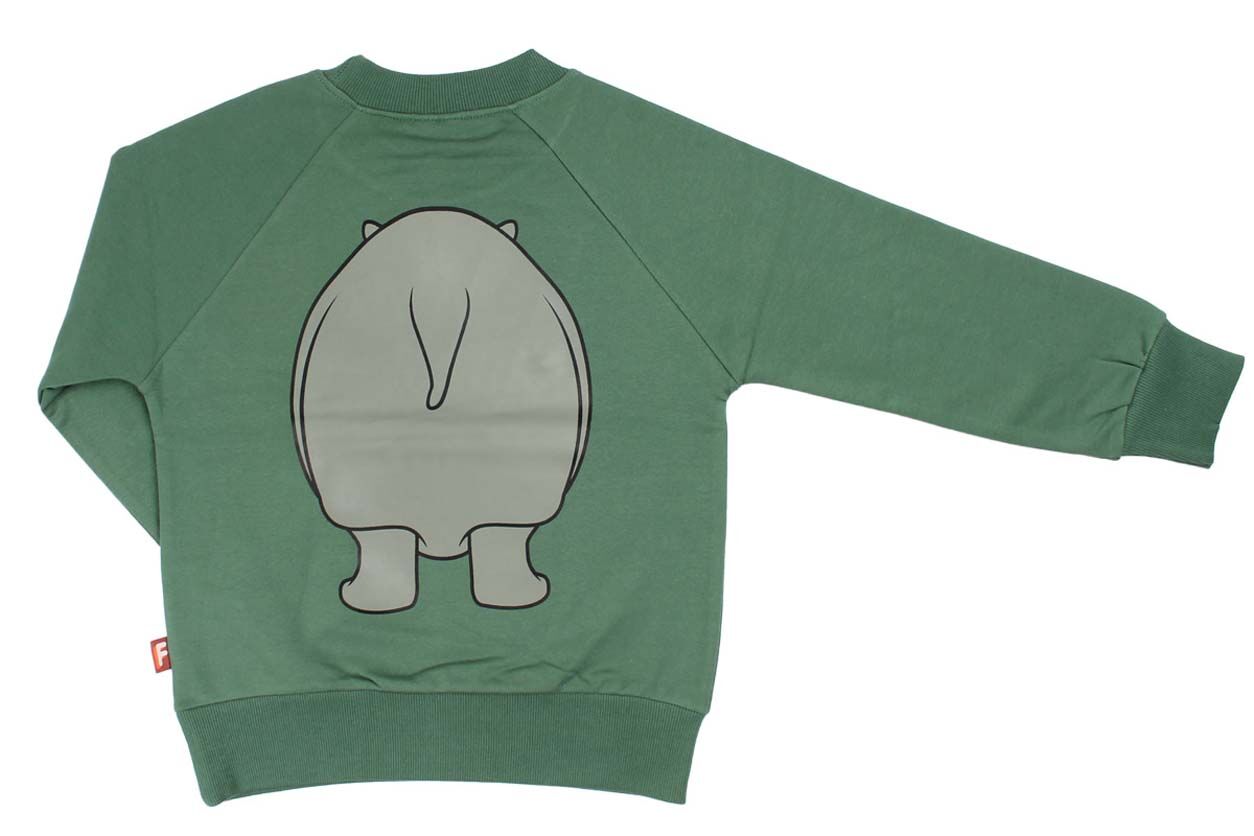 Sweater til Børn med Flodhest