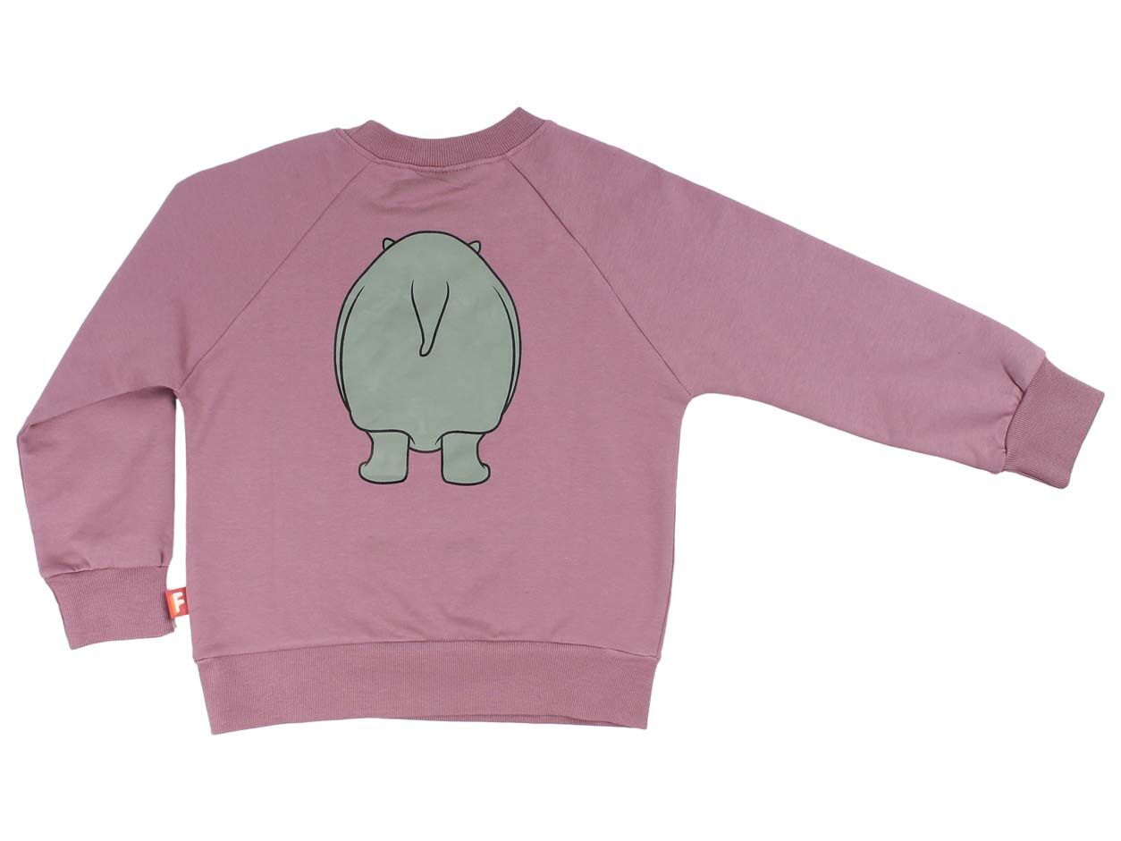 Sweater til Børn med Flodhest