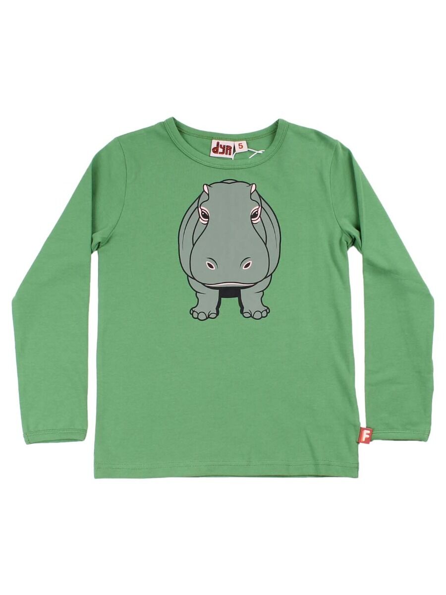 Bluse til Børn med Flodhest